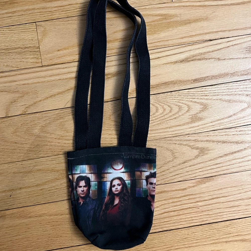 The Vampire Diaries Small Tote Bag Damon Stefan Elena